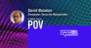 David Balaban, cyber security researcher