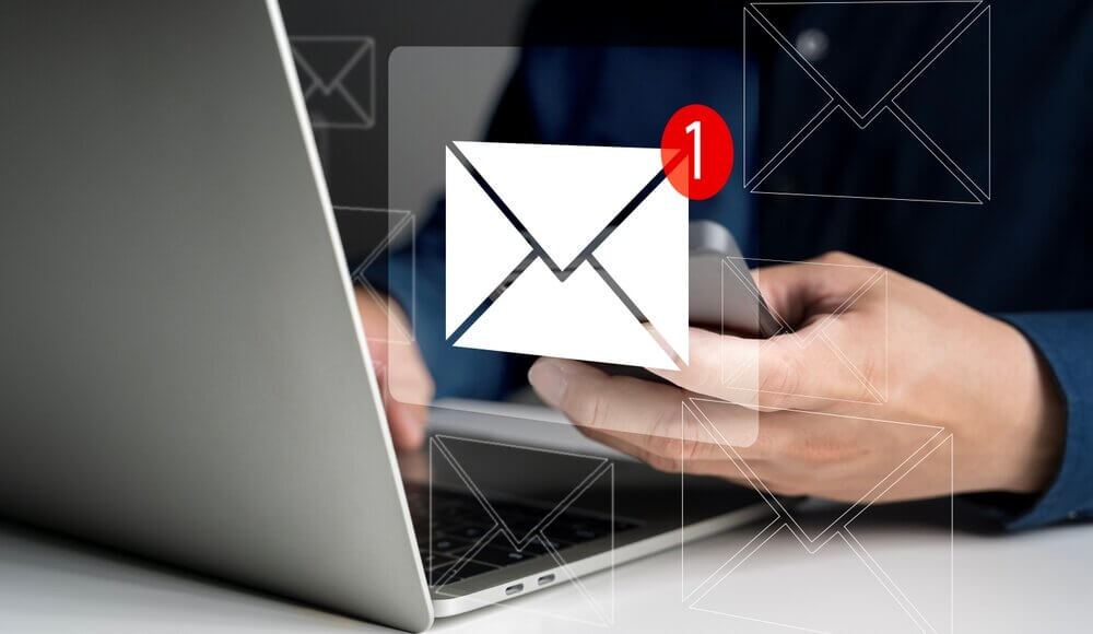 Email security cyber security concept art